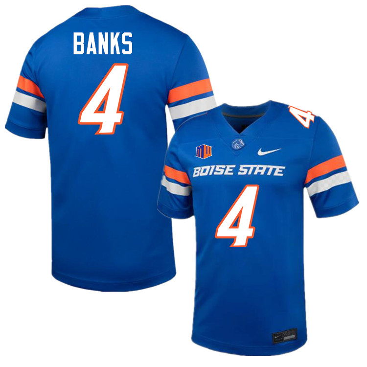 Davon Banks Jersey, Boise State Broncos College Football Jersey College Uniforms-Royal  Davon Banks Jersey, Boise State Broncos College Football Jersey College Uniforms-Royal